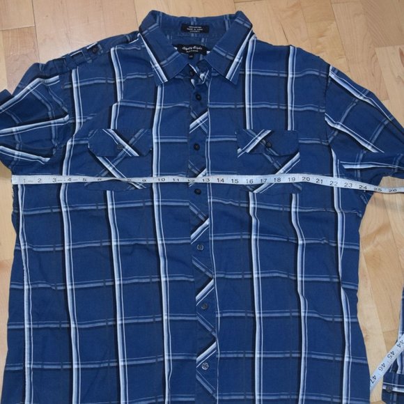 EIGHTY EIGHT PLATINUM Men's Sz XXL Button Front Shirt - Picture 5 of 5